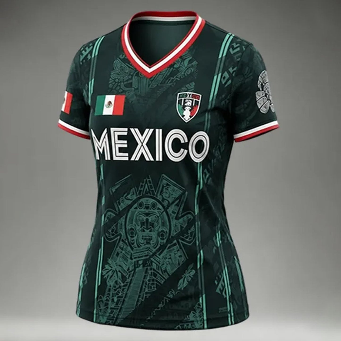 Mexico Soccer Jersey Shirt, Custom Name & Number Football Fan Gift For Sports Lovers HO82 903000