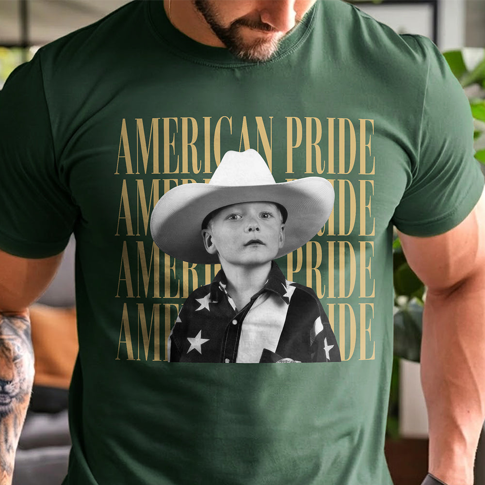 Personalized Vintage Photo USA 250th Anniversary Comfort Shirt - Patriotic Gift for Family HA75 921580