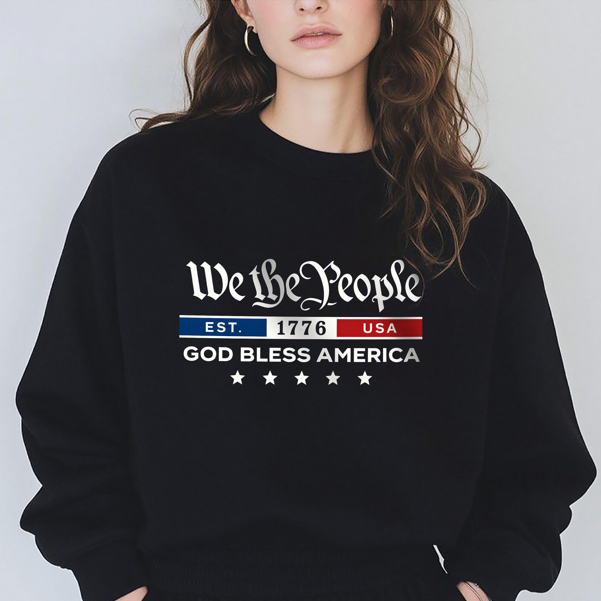 4th Of July We The People - God Bless America Dark Shirt CH07 910964