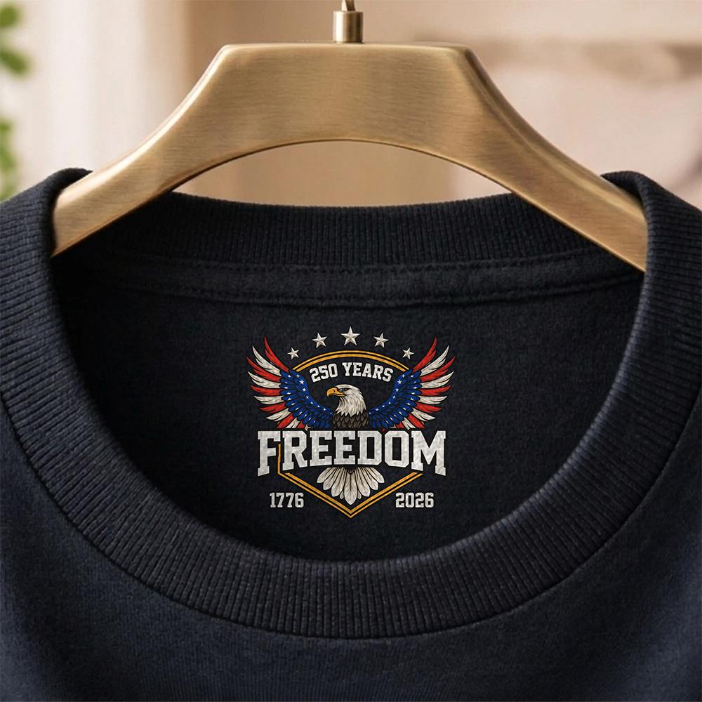 250 Years of Freedom 1776¨C2026 Anniversary Neck Print Shirt Patriotic Gift CH07 910920
