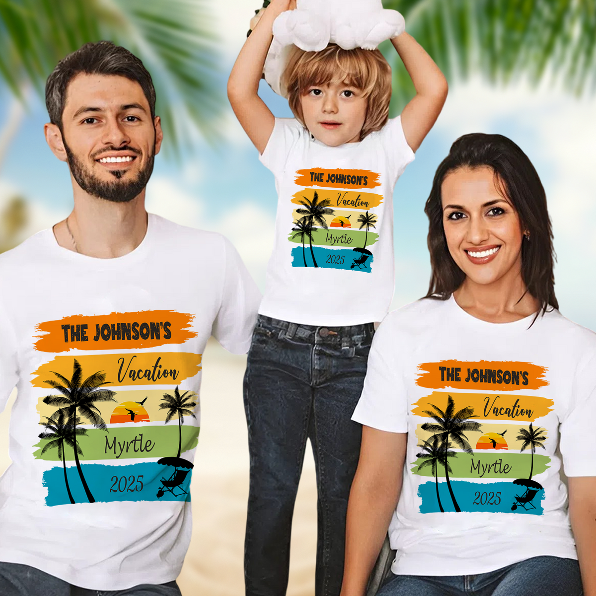 Custom Family Vacation Shirts 2025 ¨C Personalized Family Trip Light Shirts LM32 893819