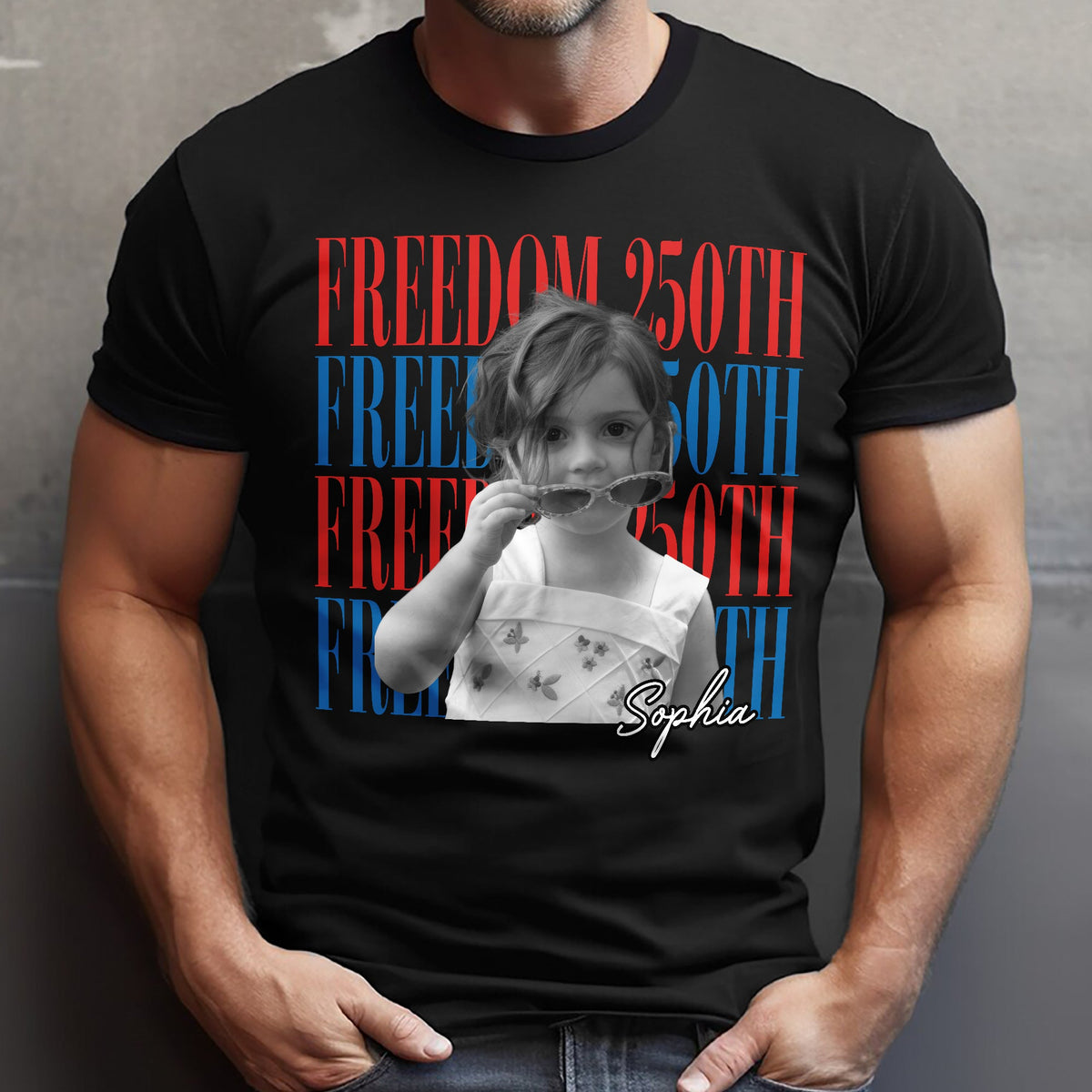 Custom Photo Freedom 250th Comfort Shirt TH10 170135