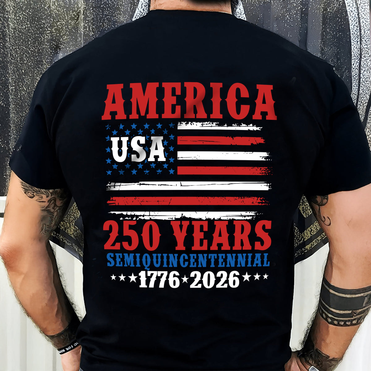 250 Years Semiquincentennial Back Shirt TH10 894667