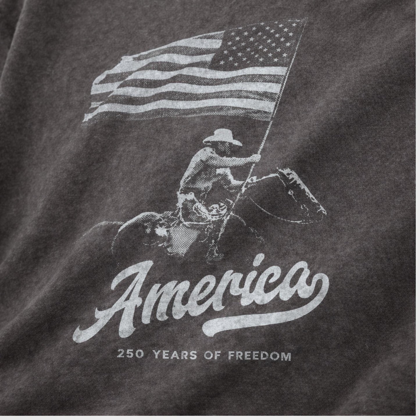 250 Years Of Freedom America Patriotic Cowboy Independence Comfort Shirt LM32 669213
