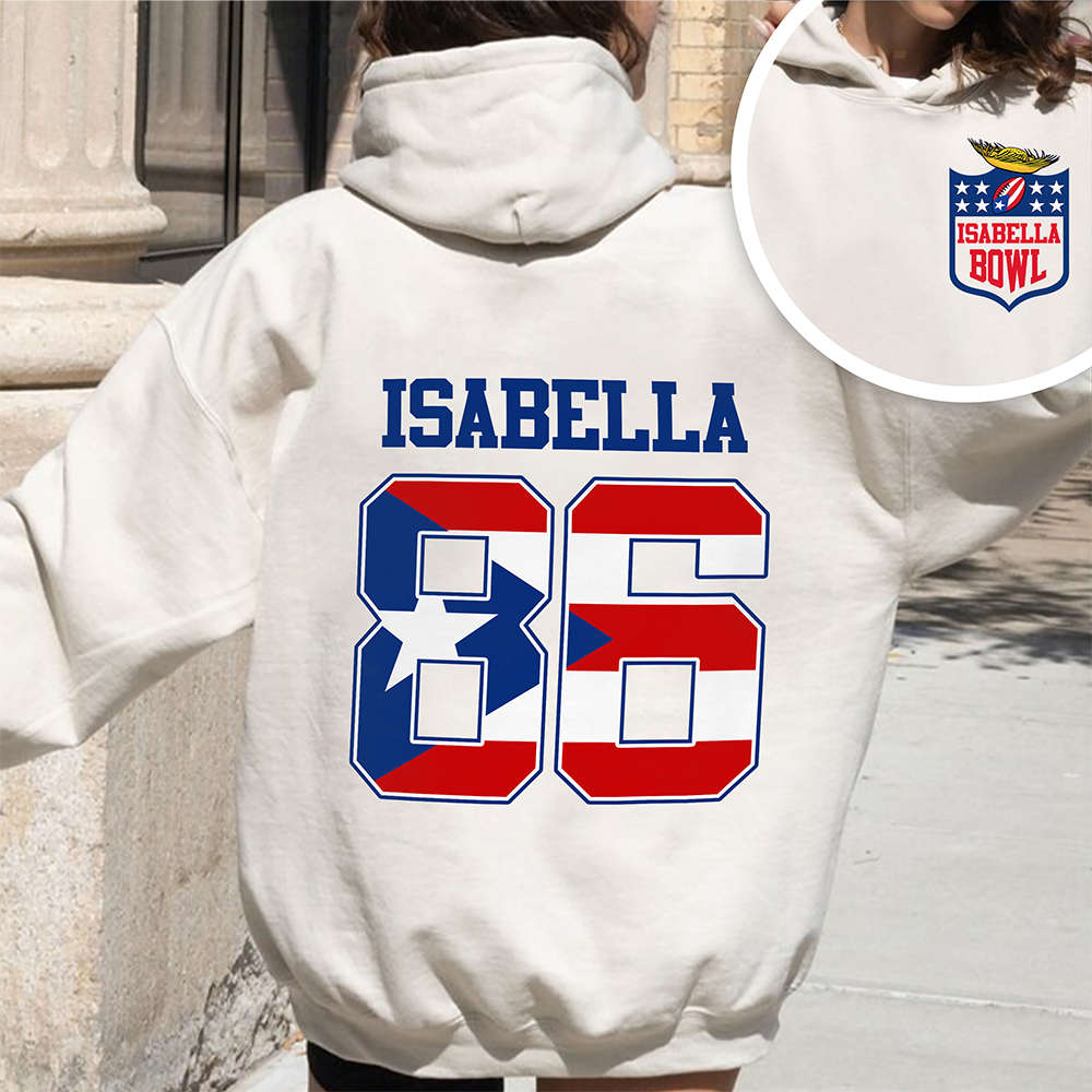 Custom Name LX Bunny Bright Front And Back Shirt Gift For Football Lovers HO82 901046