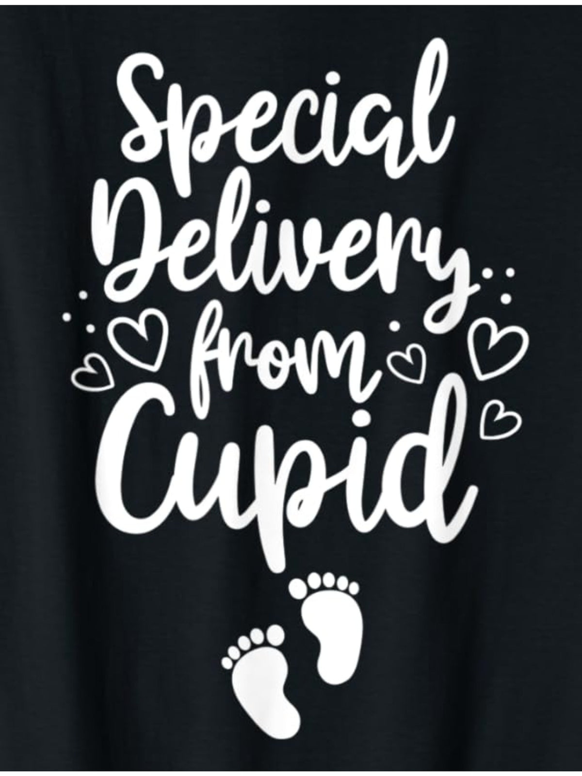 Special Delivery From Cupid Funny Valentine'S Day Quotes Retro Trendy Printed T-shirt, Men'S Casual and Comfortable T-shirt Summer, Men'S Short-sleeved Top for Everyday Activities Birthday Gift Valentine'S Day Gift to Men