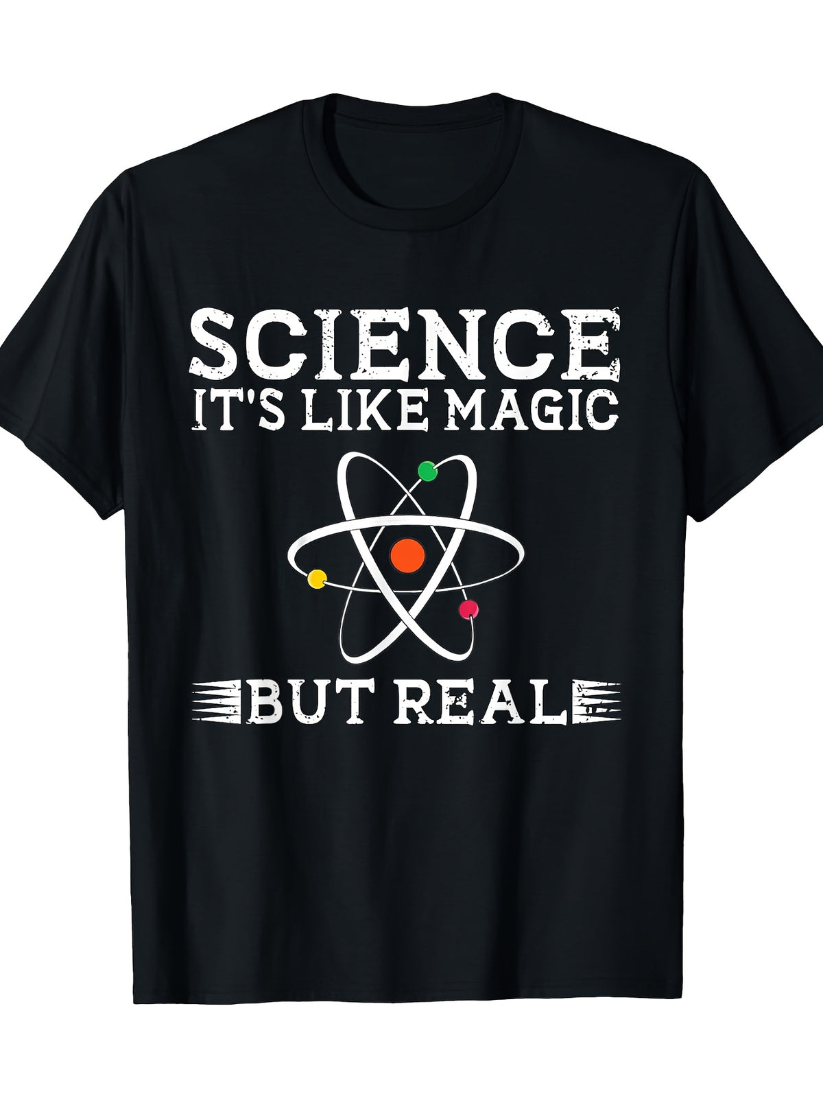 Science It'S Like Magic But Real Science Teacher Scientist T-shirt 100% 180g