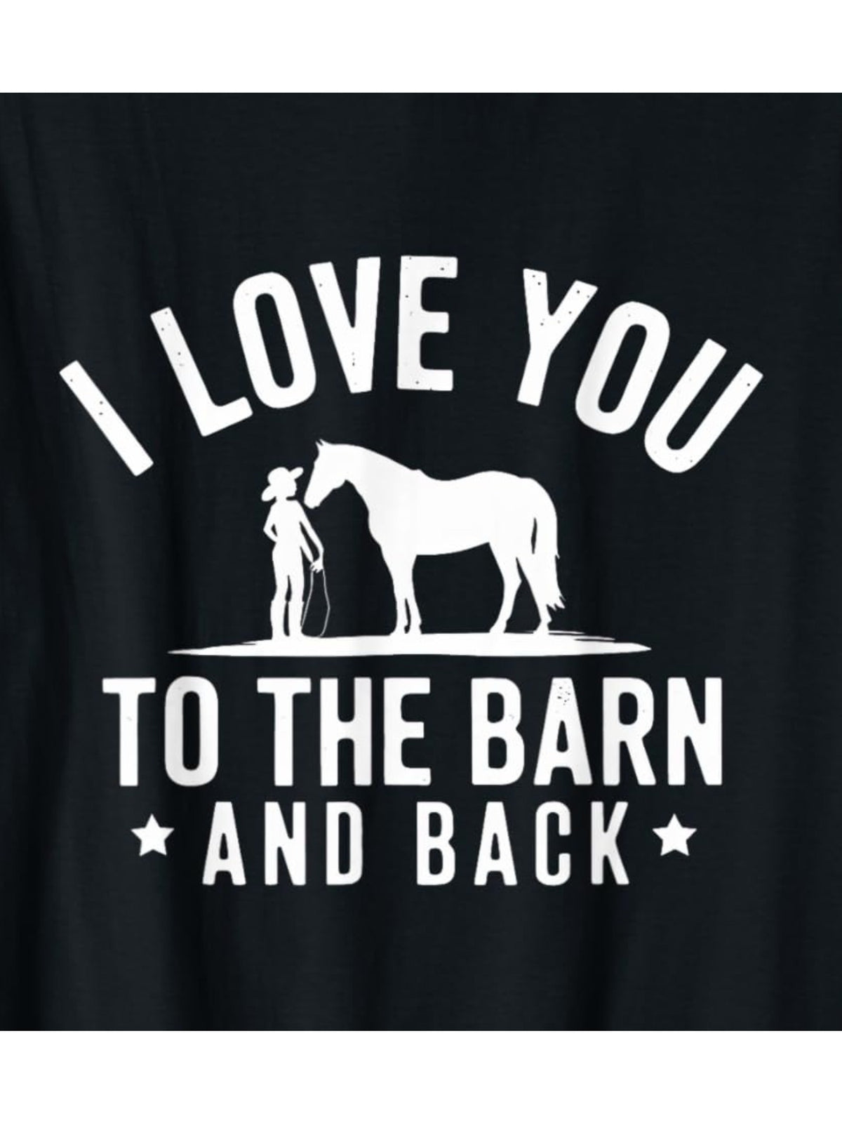 I Love You to The Barn & Back Funny Valentine's Day Quotes Retro Trendy Printed T-shirt, Men's Casual and Comfortable T-shirt Summer, Men's Short-sleeved Top for Everyday Activities Birthday Gift Valentine's Day Gift to Men