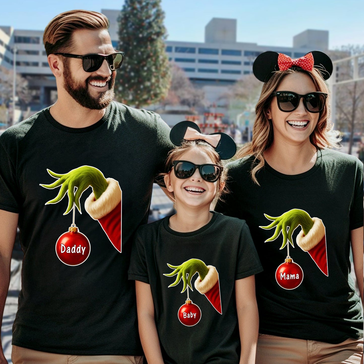 Custom Family Name Funny Christmas Family Matching Shirt CH07 899352