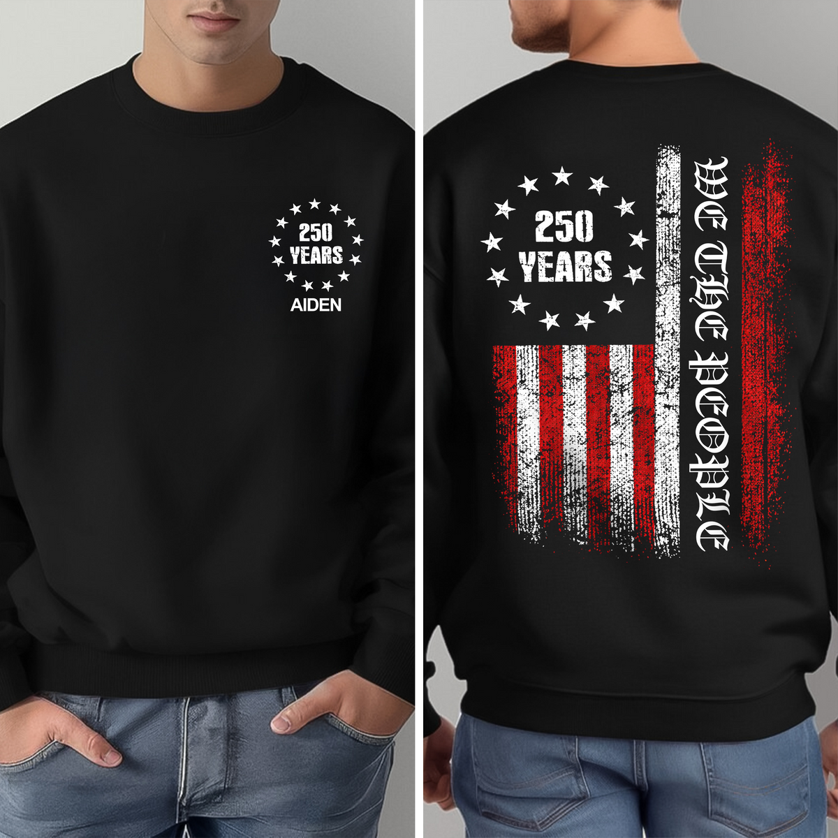 Custom Name We The People America Dark Shirt TH10 169057