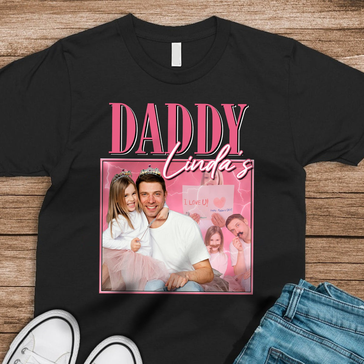 Custom Photo You And Your Daddy Dark Shirt TH10 169817