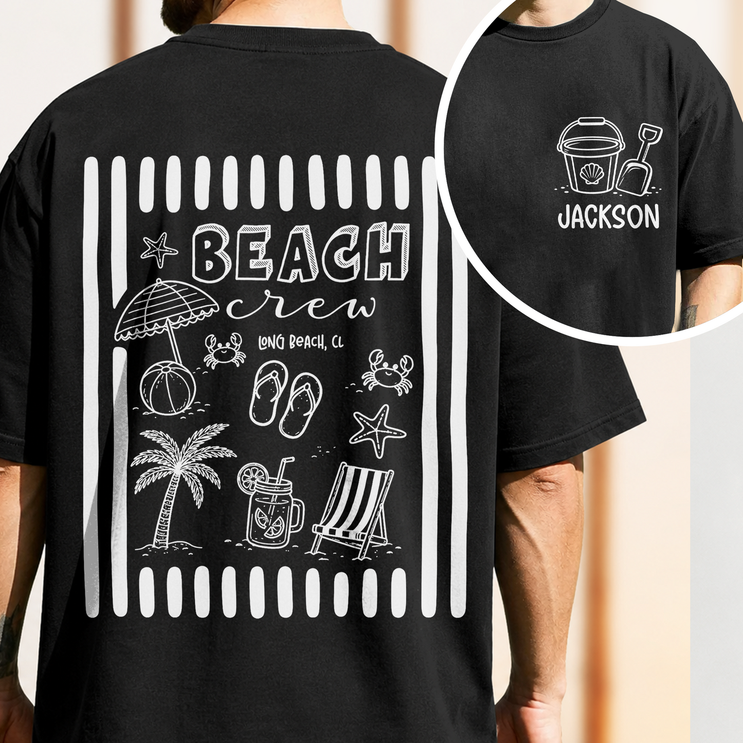 Custom Beach Vacation Group Comfort Shirt - Personalized Family Trip Shirt CH07 180118