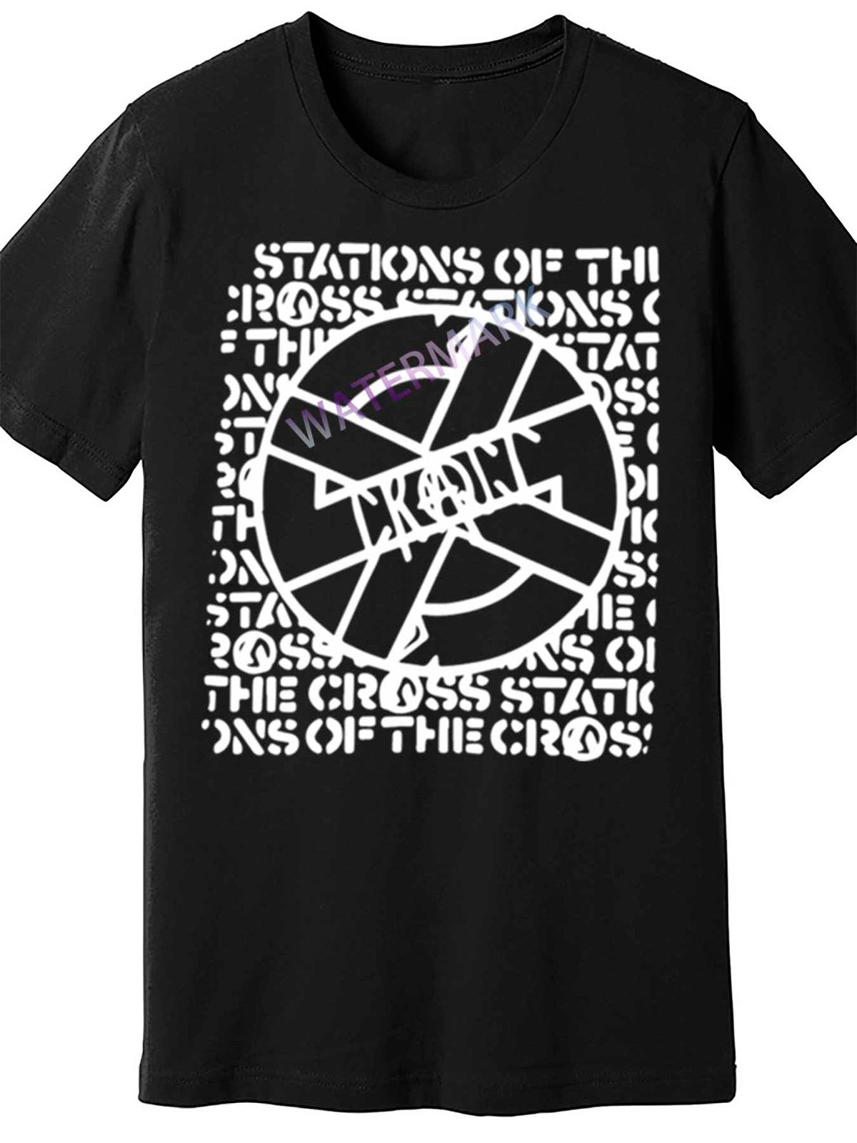 Crass band logo T-shirt 1418622 funny Men'S Short Sleeve T-shirt black PR