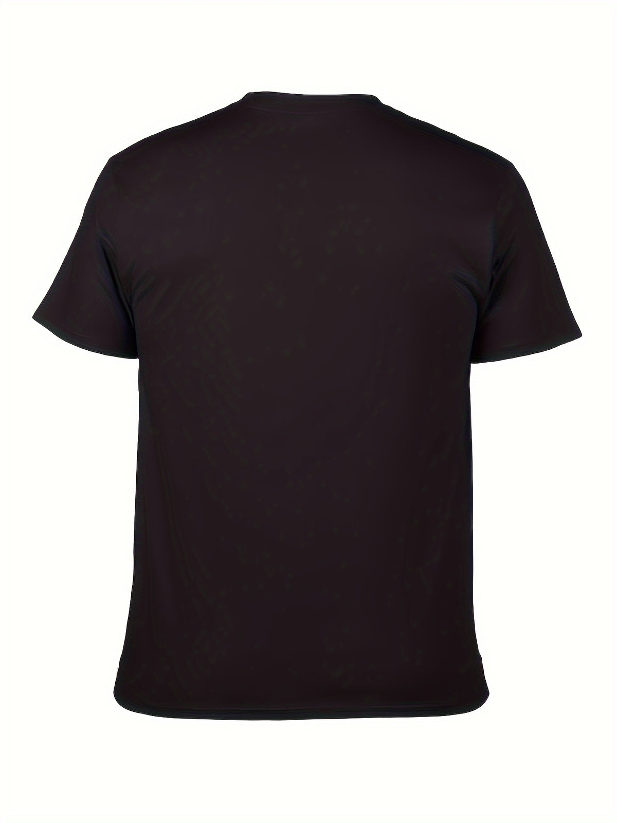 Men's Dog Print T-shirt, Casual Cotton Crew Neck Short Sleeve Tee