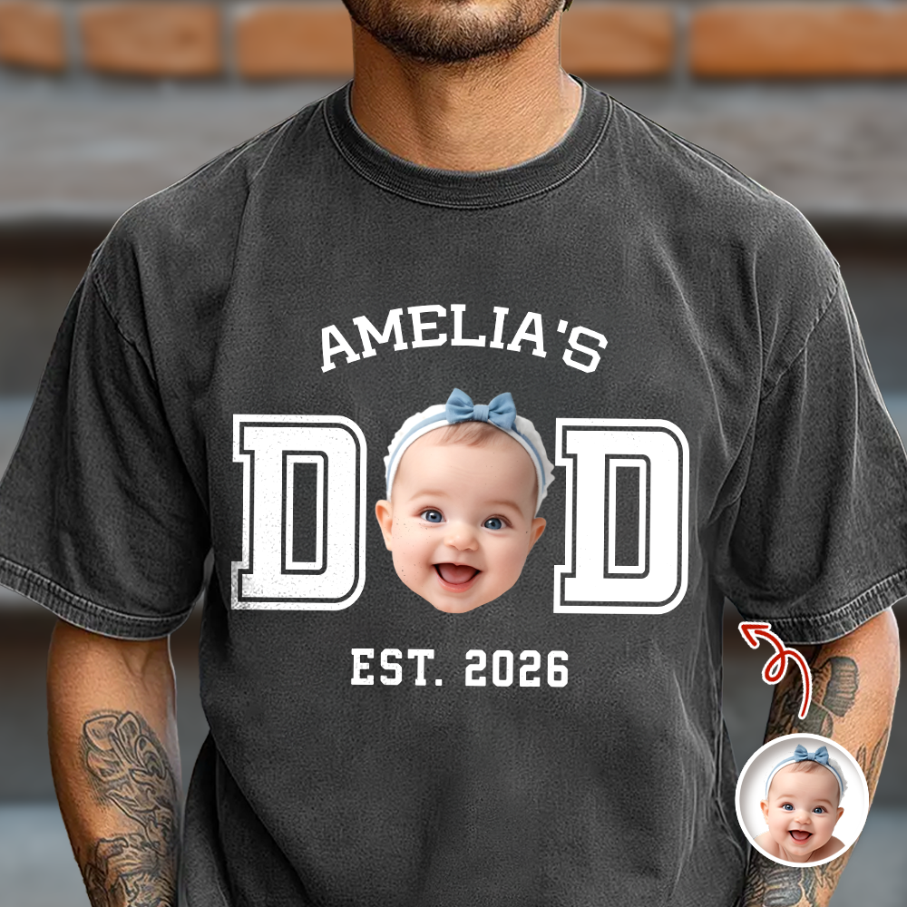 Custom Photo Dad Mom Est Comfort Shirt Father's Day Gifts HA75 921426