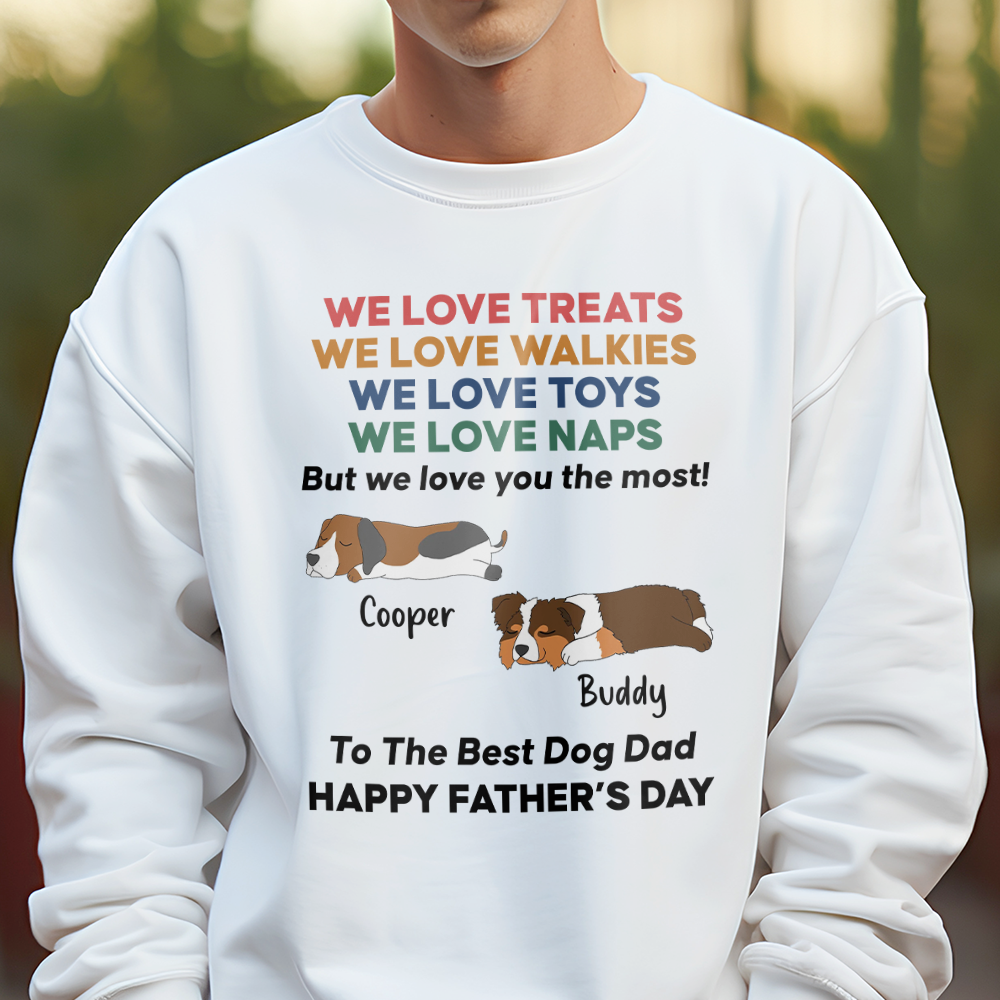 Love You The Most Personalized Bright Shirt HO82 894070