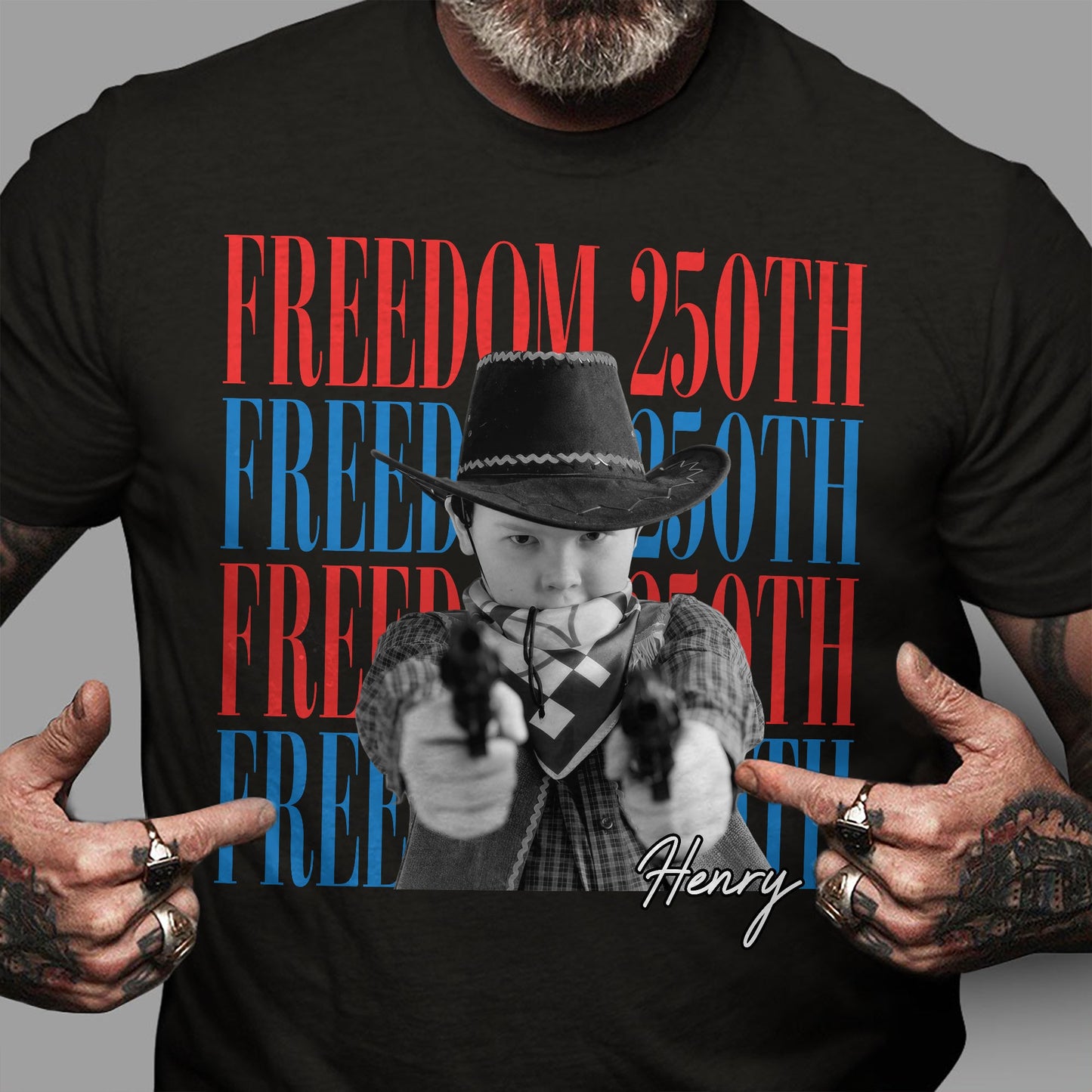 Custom Photo Freedom 250th Comfort Shirt TH10 170135
