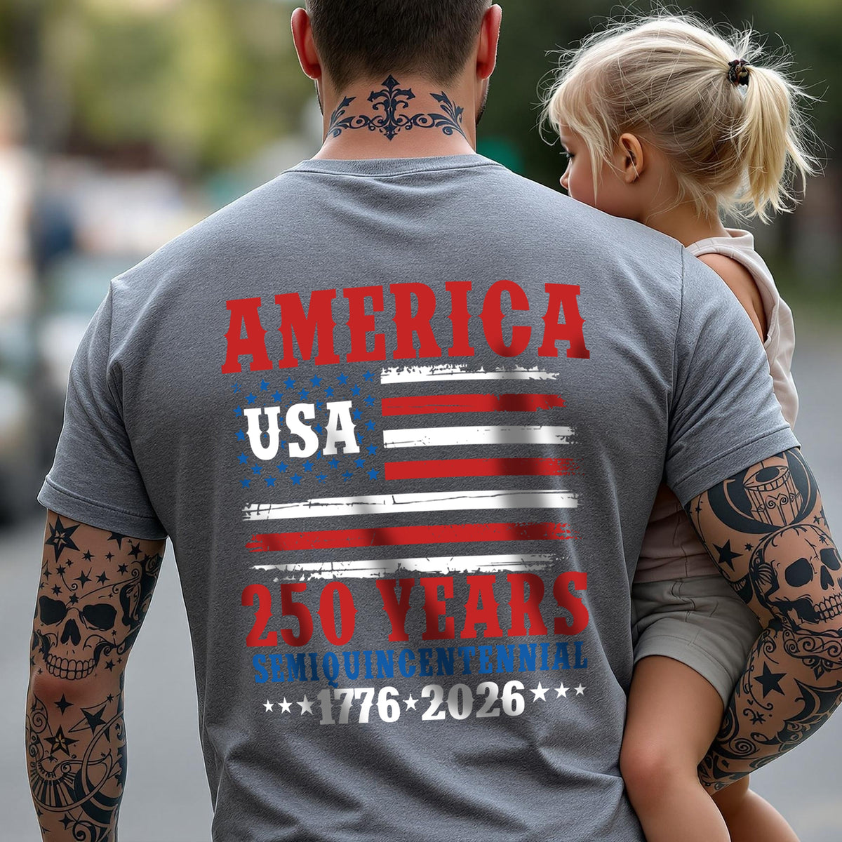 250 Years Semiquincentennial Back Shirt TH10 894667