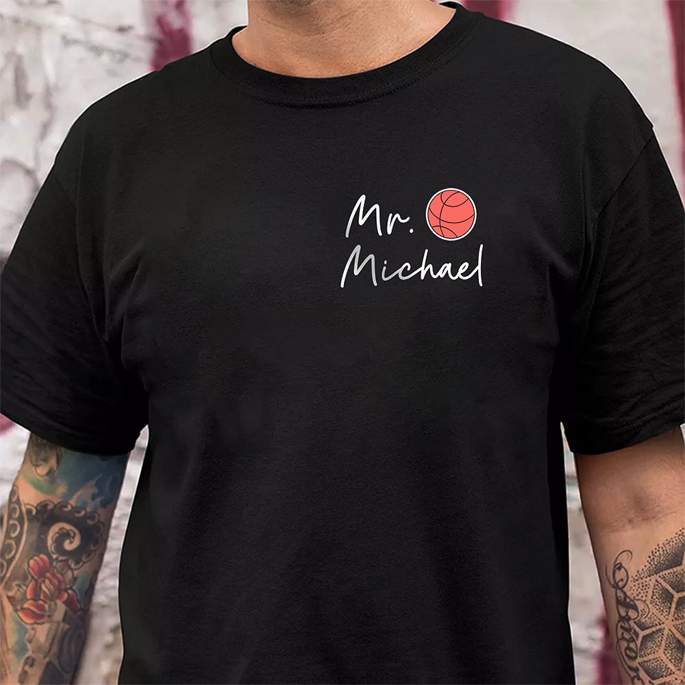 Custom Name Teacher Icon Dark Shirt - Personalized Back to School Gift LM32 899645