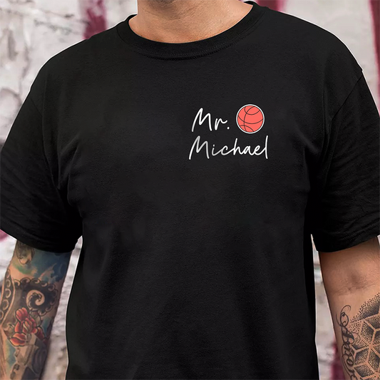 Custom Name Teacher Icon Dark Shirt - Personalized Back to School Gift LM32 899645