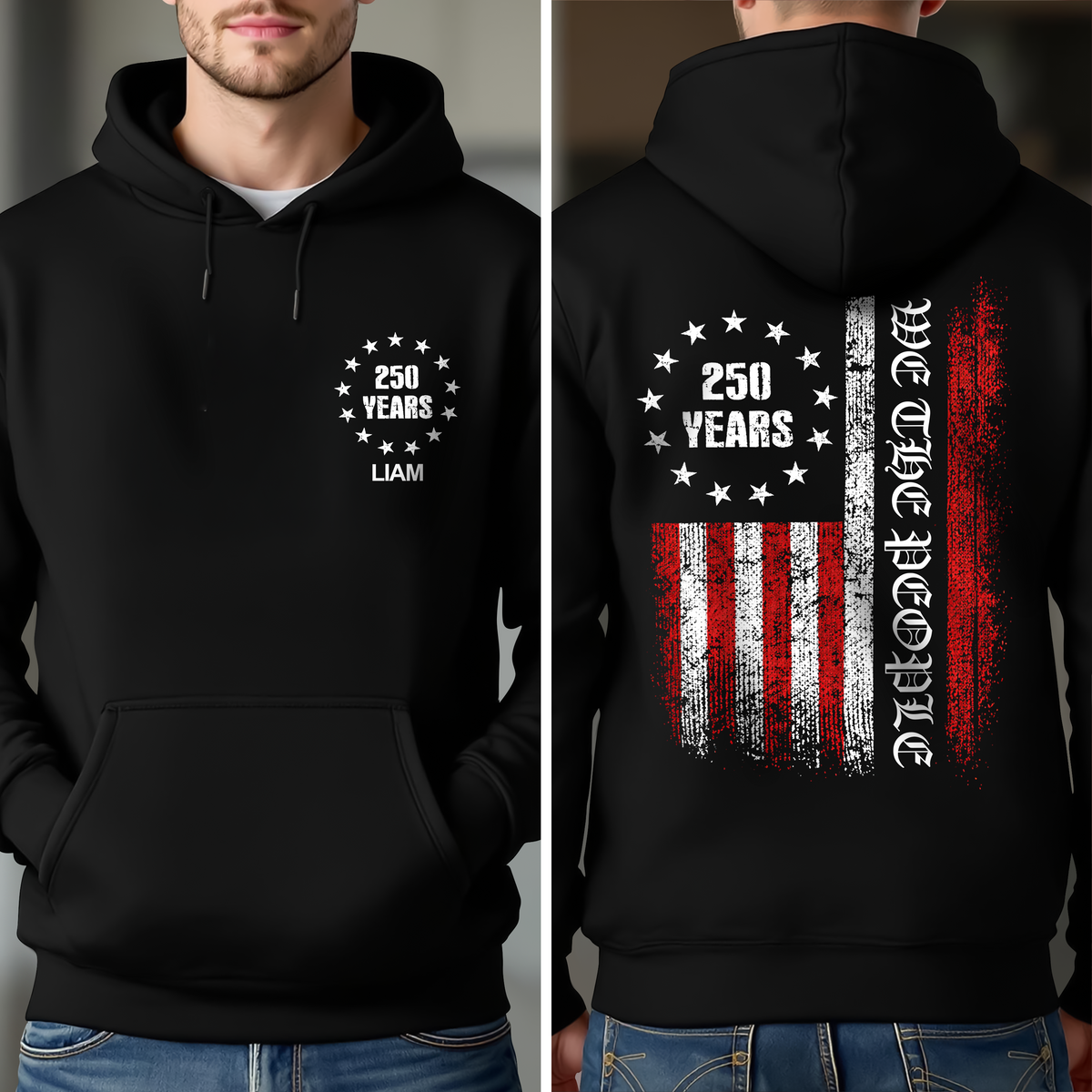 Custom Name We The People America Dark Shirt TH10 169057