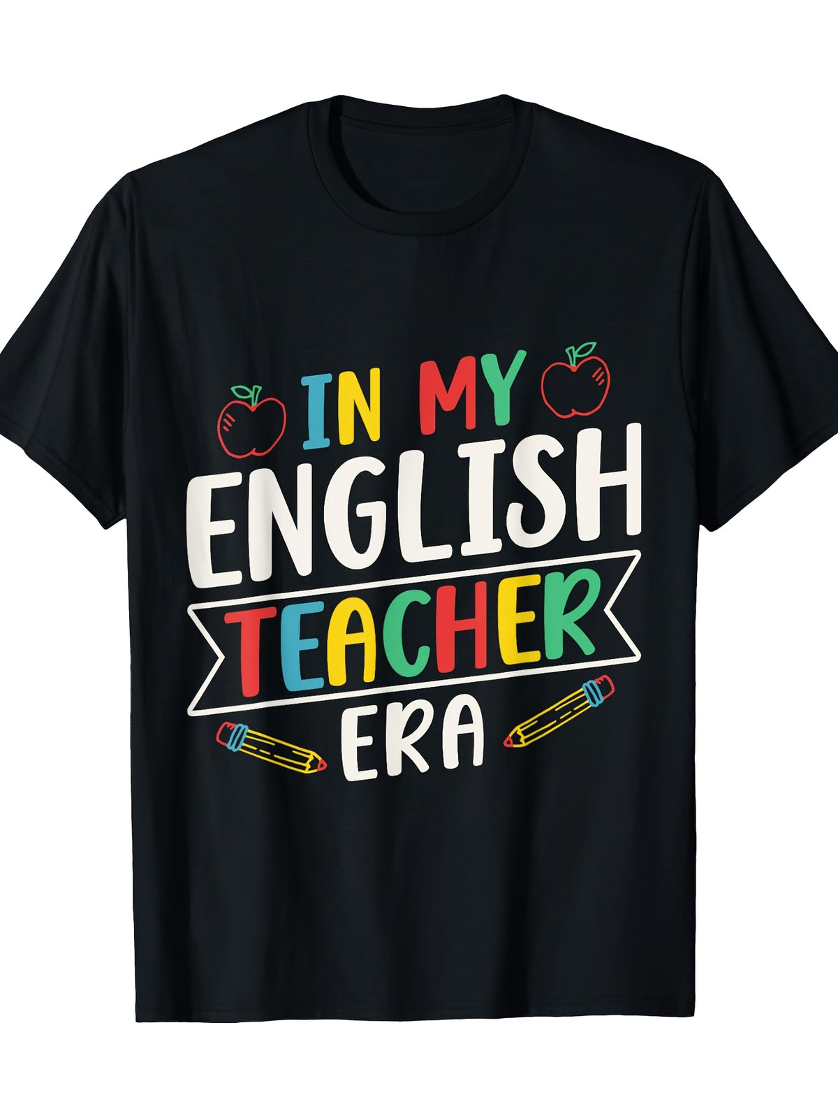 In My English Teacher Era Class Men Women English Teacher 220gT-shirt 100% cotton T-shirt