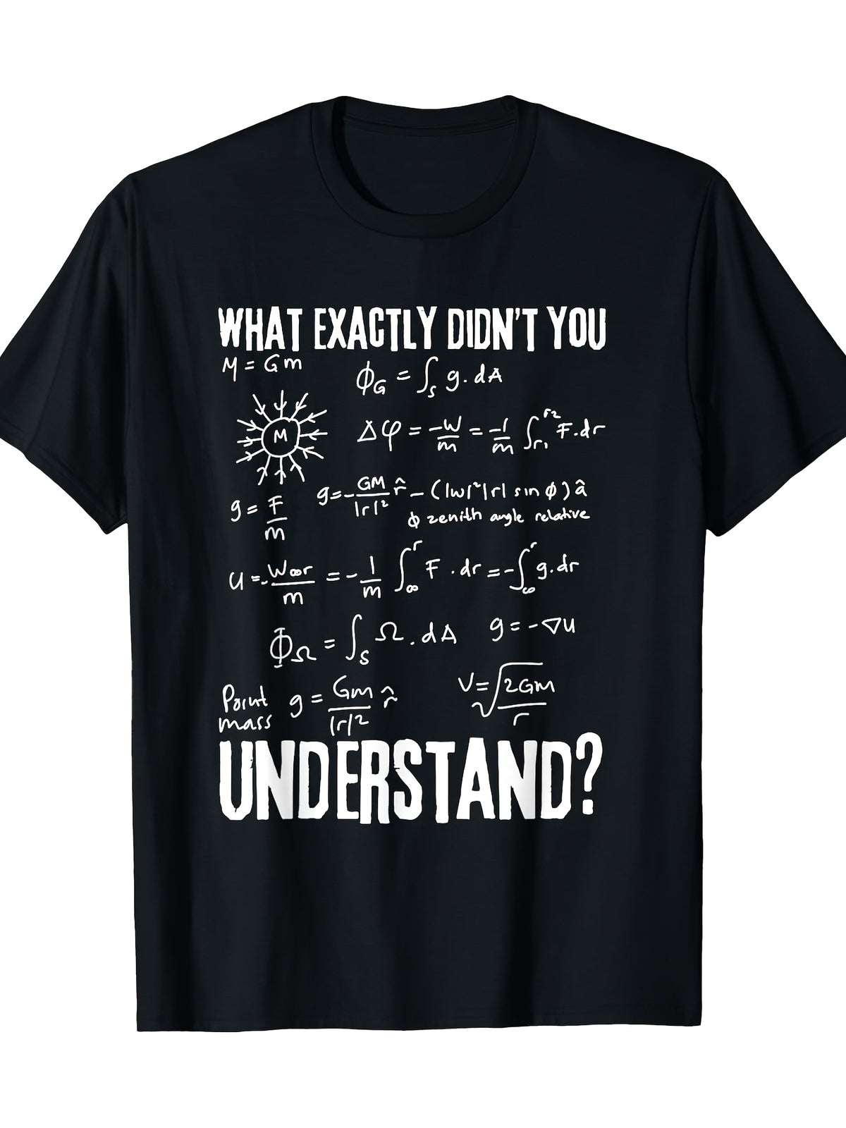 Science Physicist Math Physics Funny Physics Teacher T-shirt 100% Cotton 180g