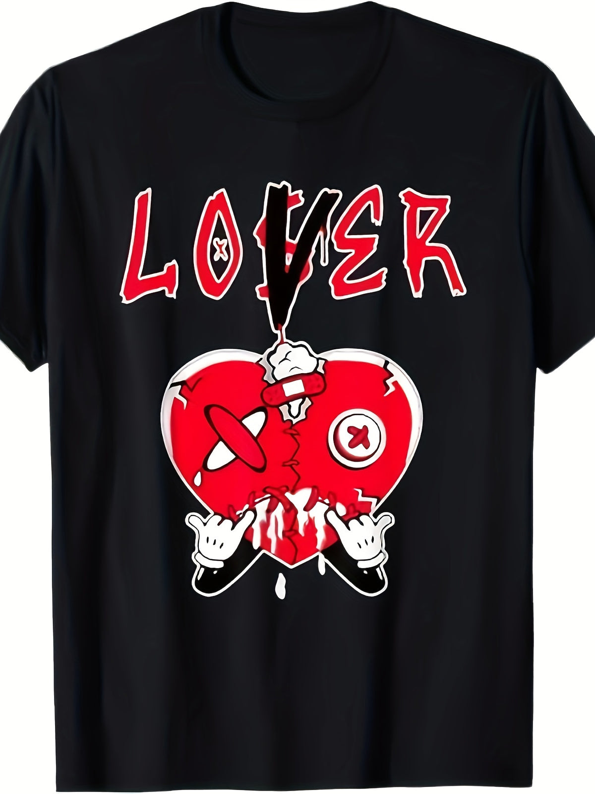 Loser Red T-shirt, same style as Loser lover, 5 racing red Drop men's T-shirts