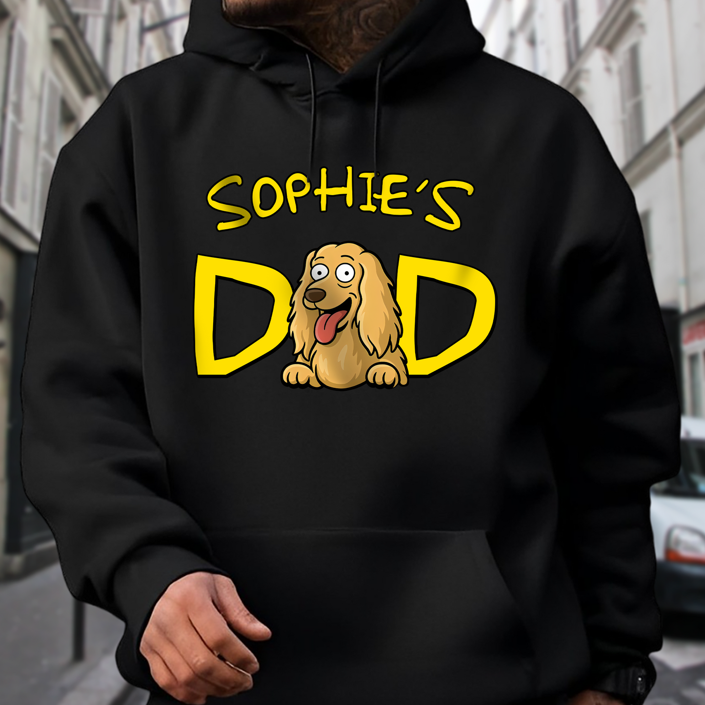 Personalized Dog Dad Dog Mom Dark Shirt HA75 892186