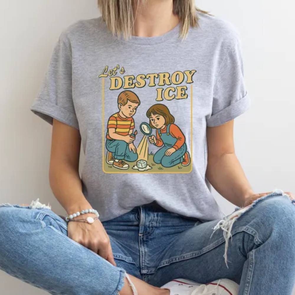 Let¡¯s Destroy ICE Anti ICE Anti Trump Shirt HO82 901328