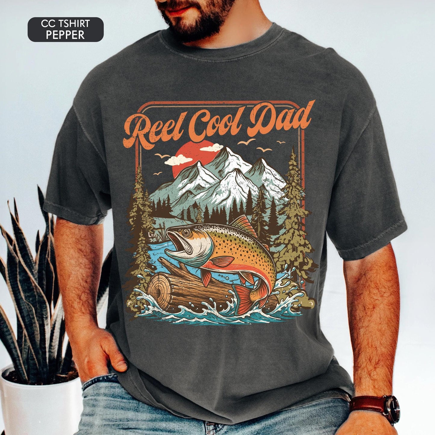 Reel Cool Dad Comfort Shirt, Father's Day gift, Dad And Kid Fishing Matching Shirt LM32 669243