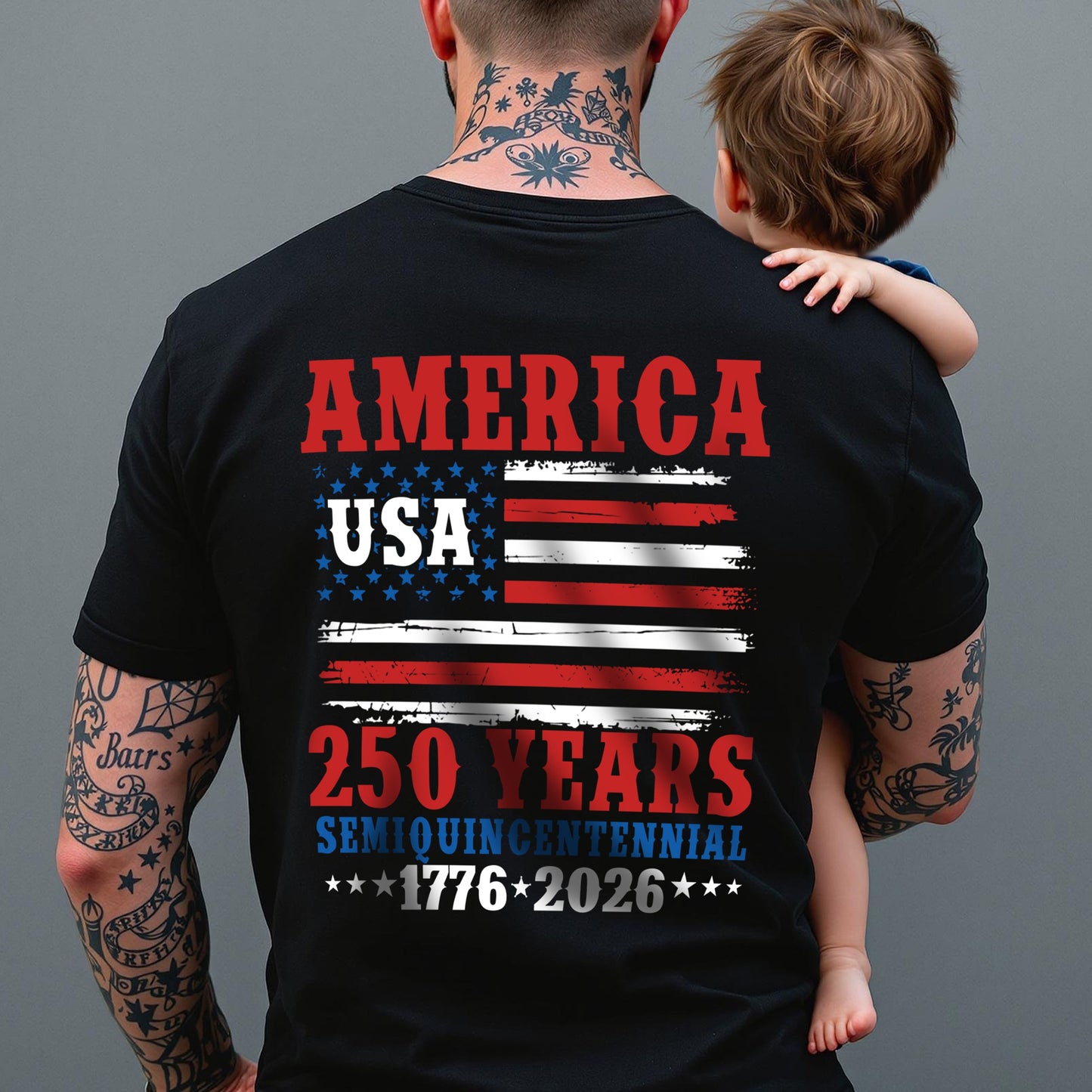 250 Years Semiquincentennial Back Shirt TH10 894667