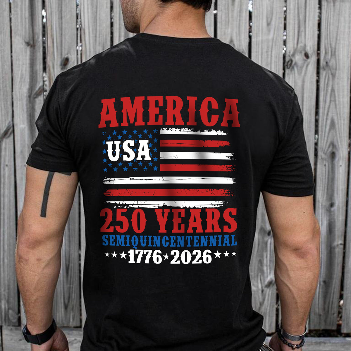 250 Years Semiquincentennial Back Shirt TH10 894667