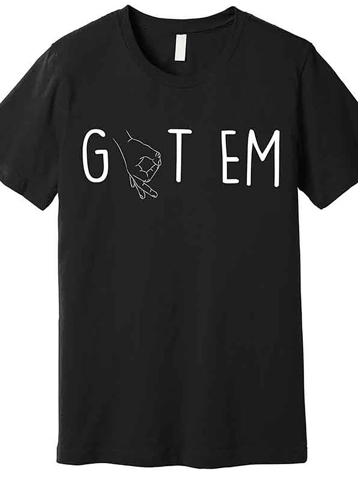 Got Em Funny Prank Premium T-Shirt 230042 funny Men'S Short Sleeve Graphic T-shirt Collection black AA
