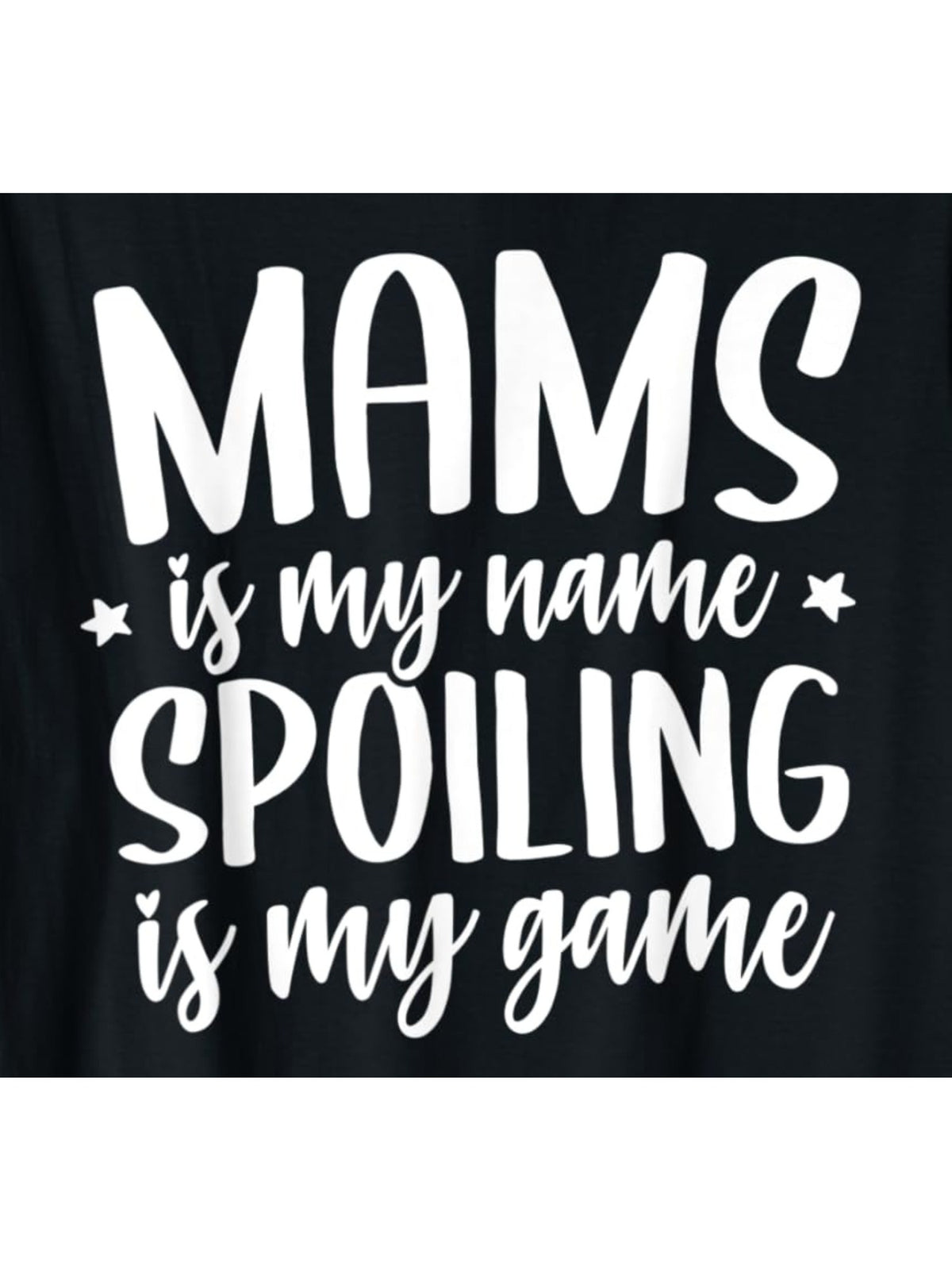 "Mams is my Name Spoiling is my Game" Men's Retro Trendy Printed T-Shirt - 100% Cotton, Comfortable Short-Sleeved Top for Everyday Activities, Summer Casual Wear, Ideal Birthday Gift, Casual And Comfortable, Birthday Gift to Men