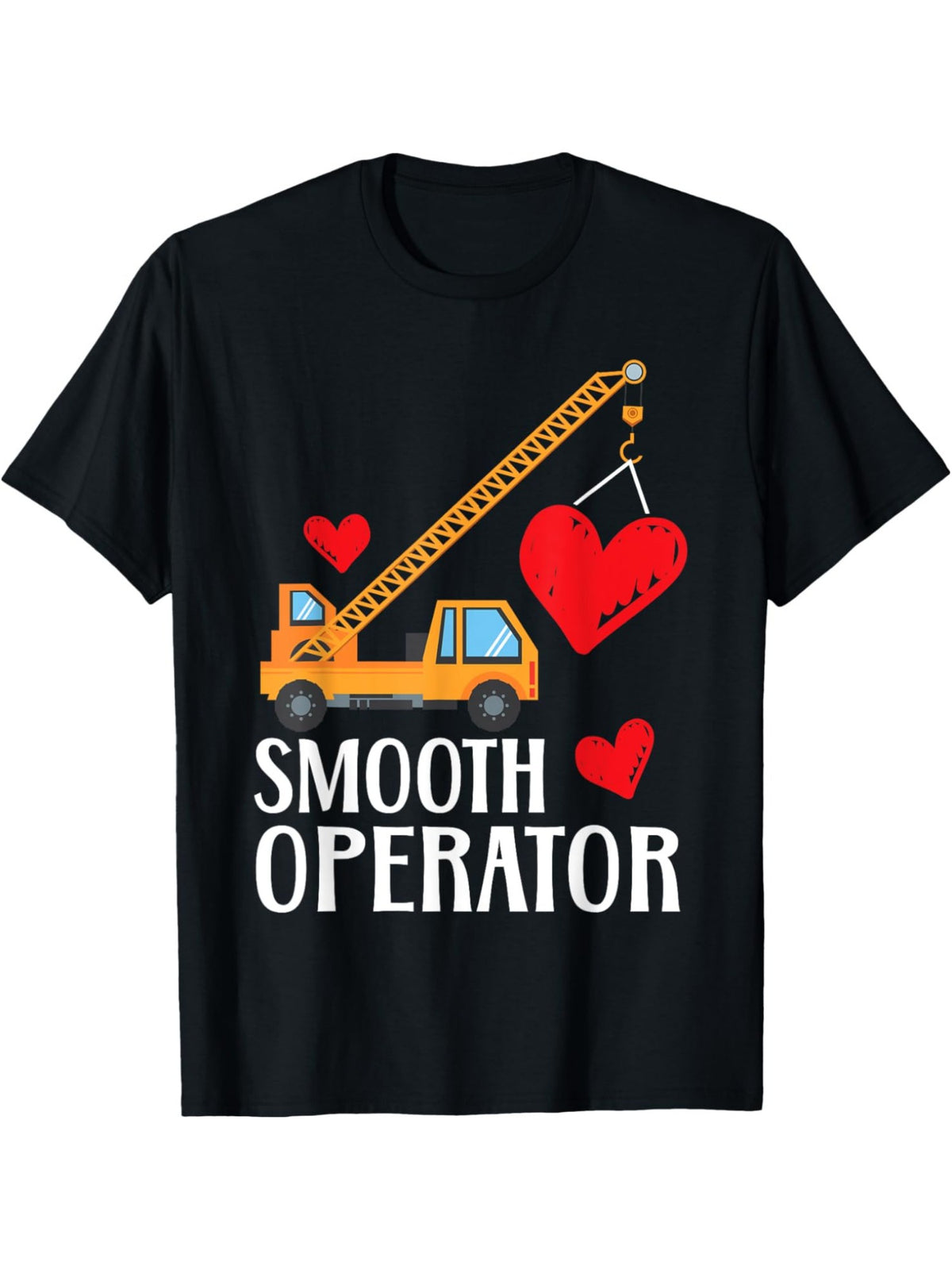 Smooth Operator" Funny Valentine's Day Men's T-Shirt - Soft Cotton, Casual & Comfortable Summer Tee with Retro Print, Perfect for Casual Attire & Birthday Gifts