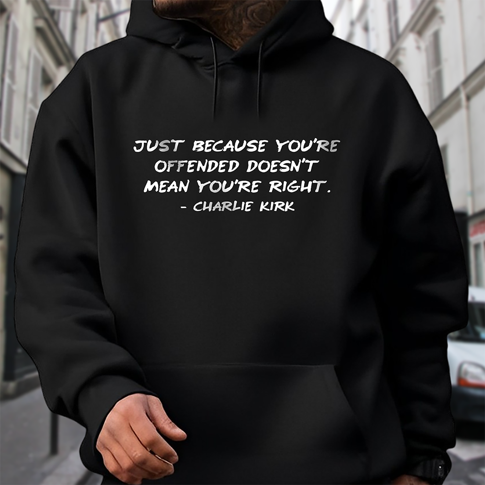 Charlie Kirk Minimalist Famous Quote, Free Speech Conservative Political Truth Dark Shirt HA75 64412