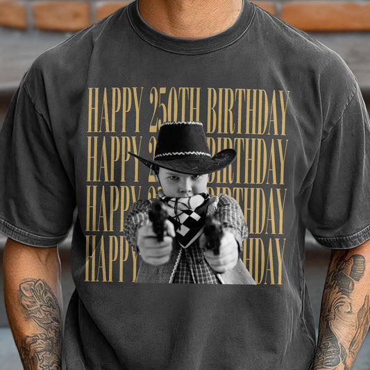 Custom Photo Happy 250th Birthday - Freedom Vintage Comfort Shirt LM32 669201
