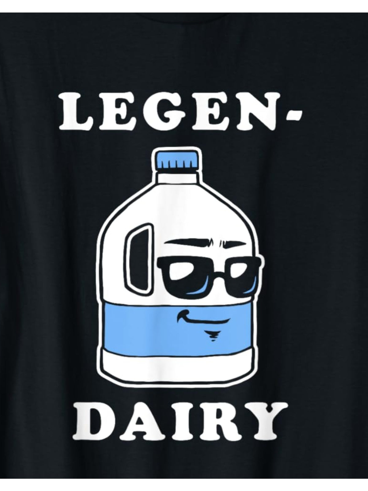 Legendary Dairy Milk Humor: Men's Retro-Inspired Cotton T-Shirt - Comfortable & Stylish for Summer, Perfect Gift Idea, Joke, Short-sleeved, Birthday Gift