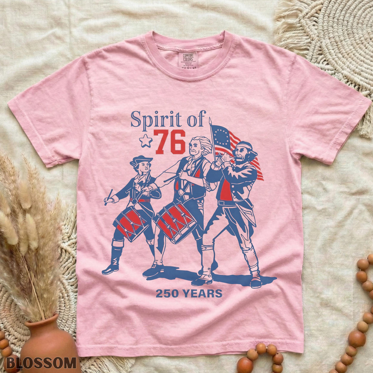Spirit of 76, USA 250 Anniversary Shirt, Vintage 1776 Comfort Shirt LM32 669031