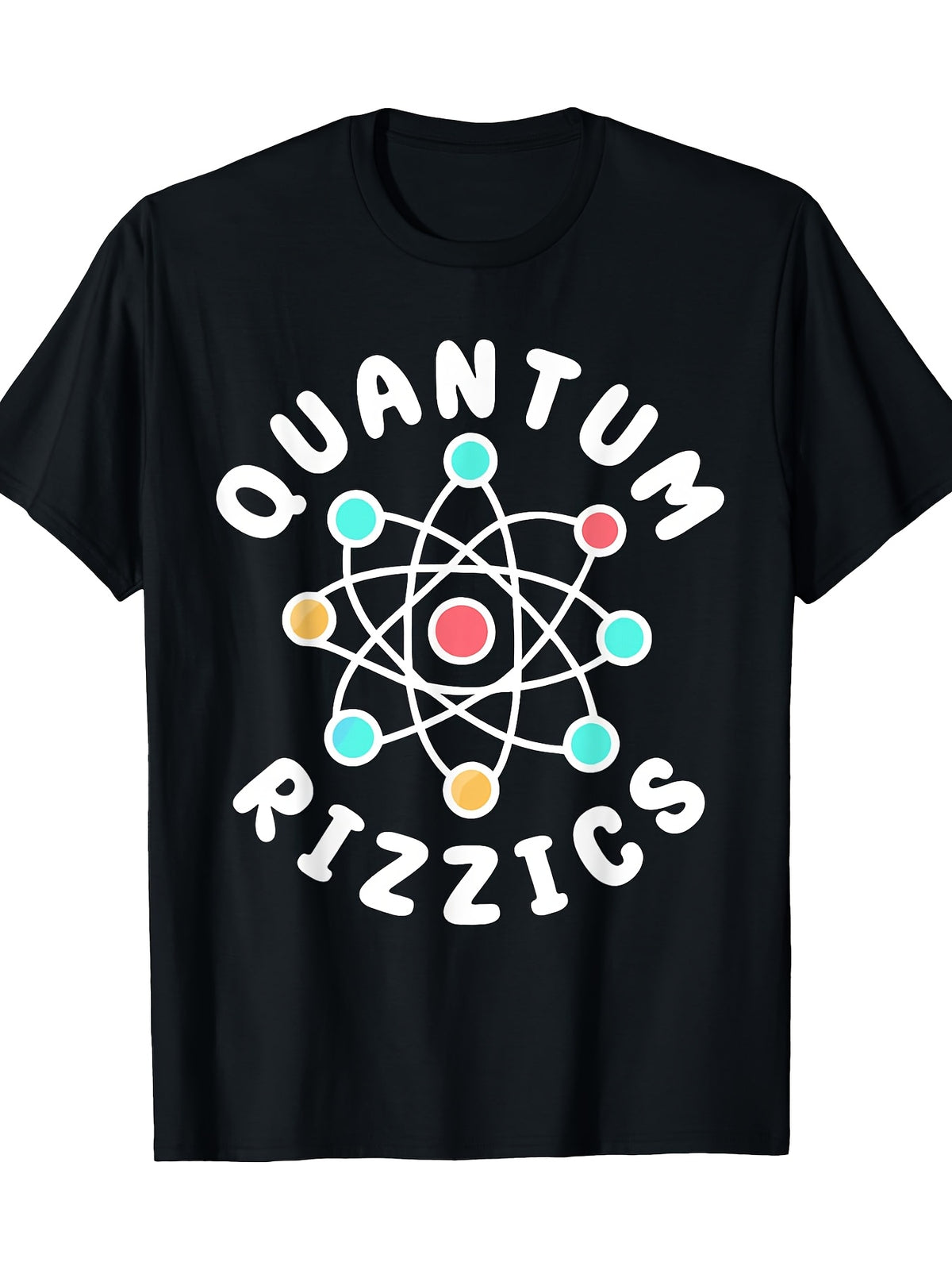 Quantum Rizzics Funny Rizz Meme W Rizzler T-shirt 100% 180g