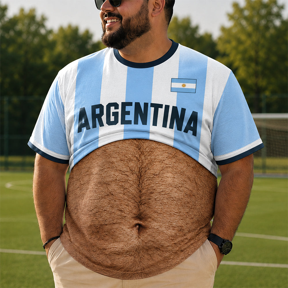 Custom 3D Funny Hairy Body Personalized Full Print 3D Shirt HA75 921552