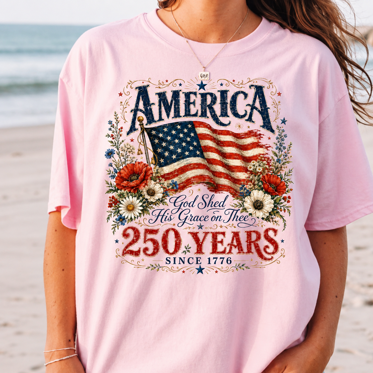 Celebrate 250th Anniversary USA Birthday Comfort Color Shirt CH07 911836