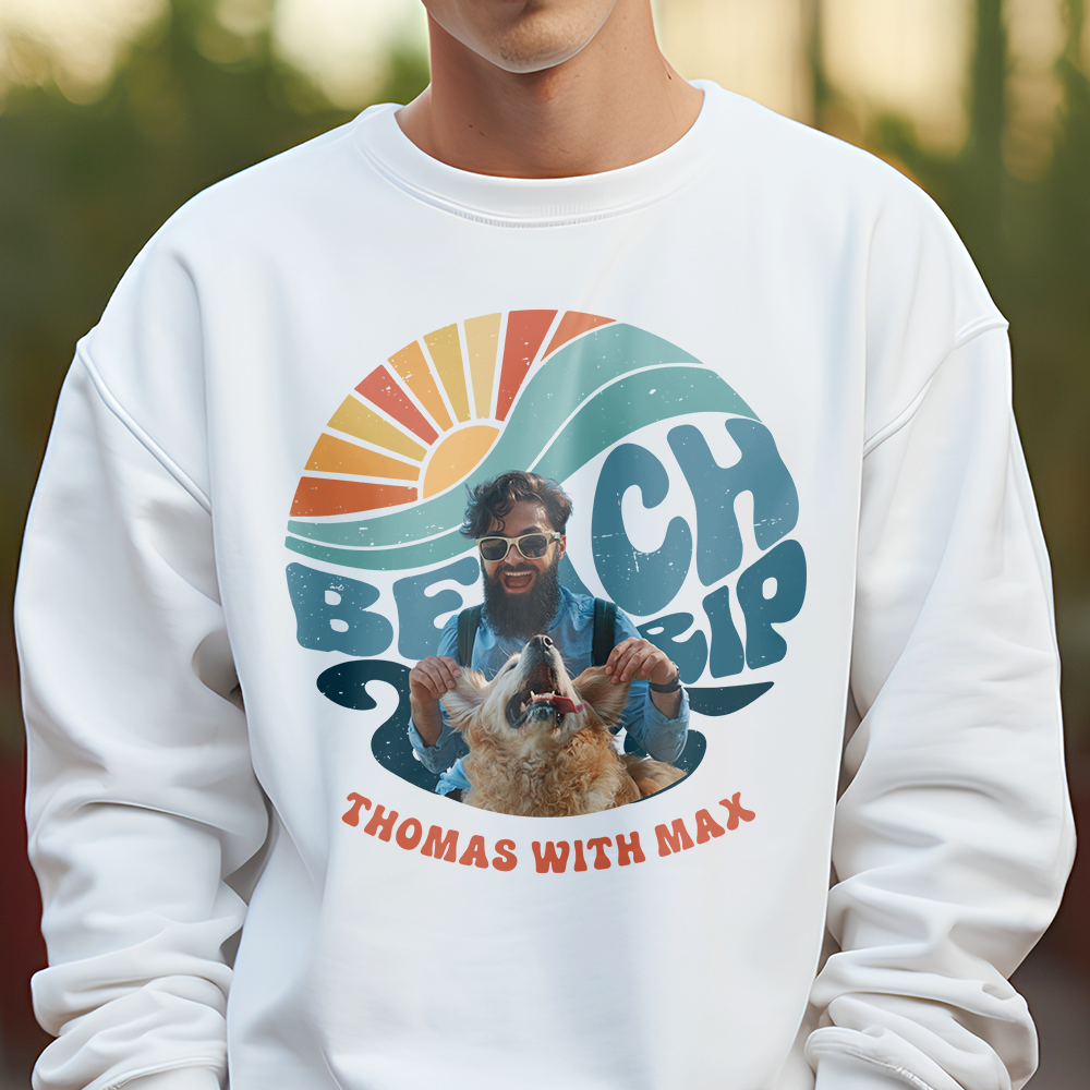 Custom Photo Beach Shirt ¨C Personalized Summer Shirt For Beach Trip, Beach Vacation LM32 893809