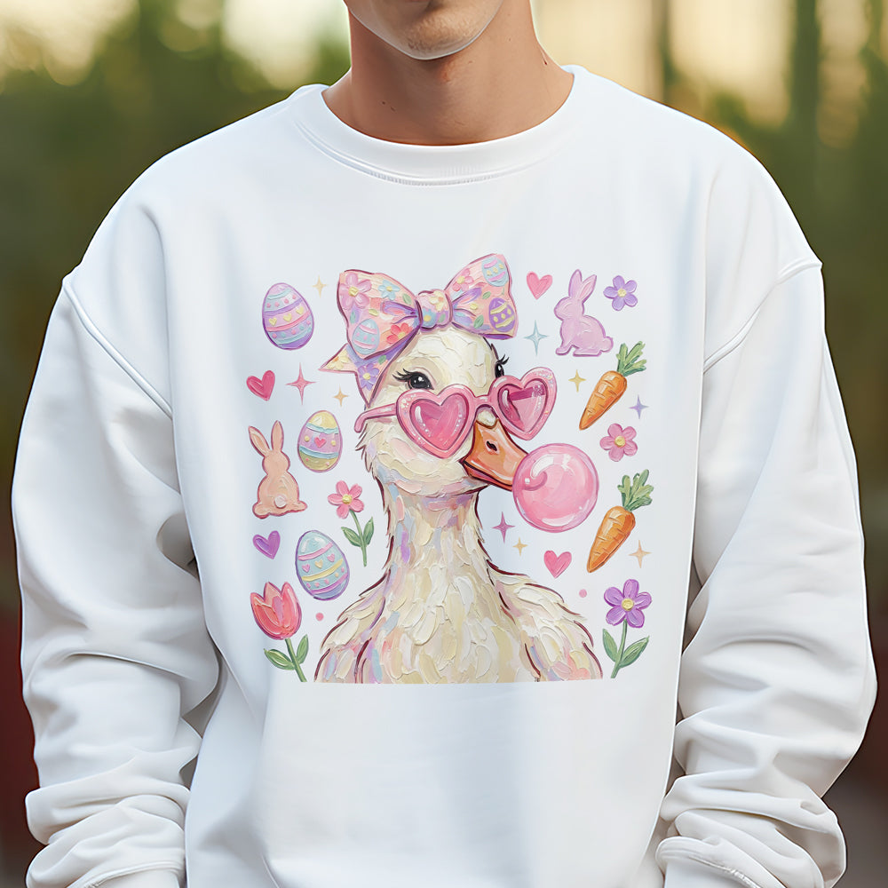 Preppy Easter Goose T-Shirt Coquette Christian Duck Shirt For Her CH07 910980