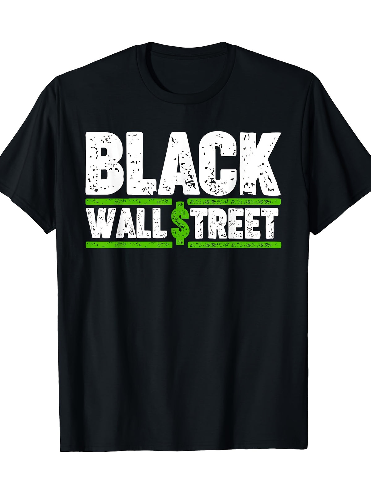 Black Wall Street T-shirt 100% 180g -12