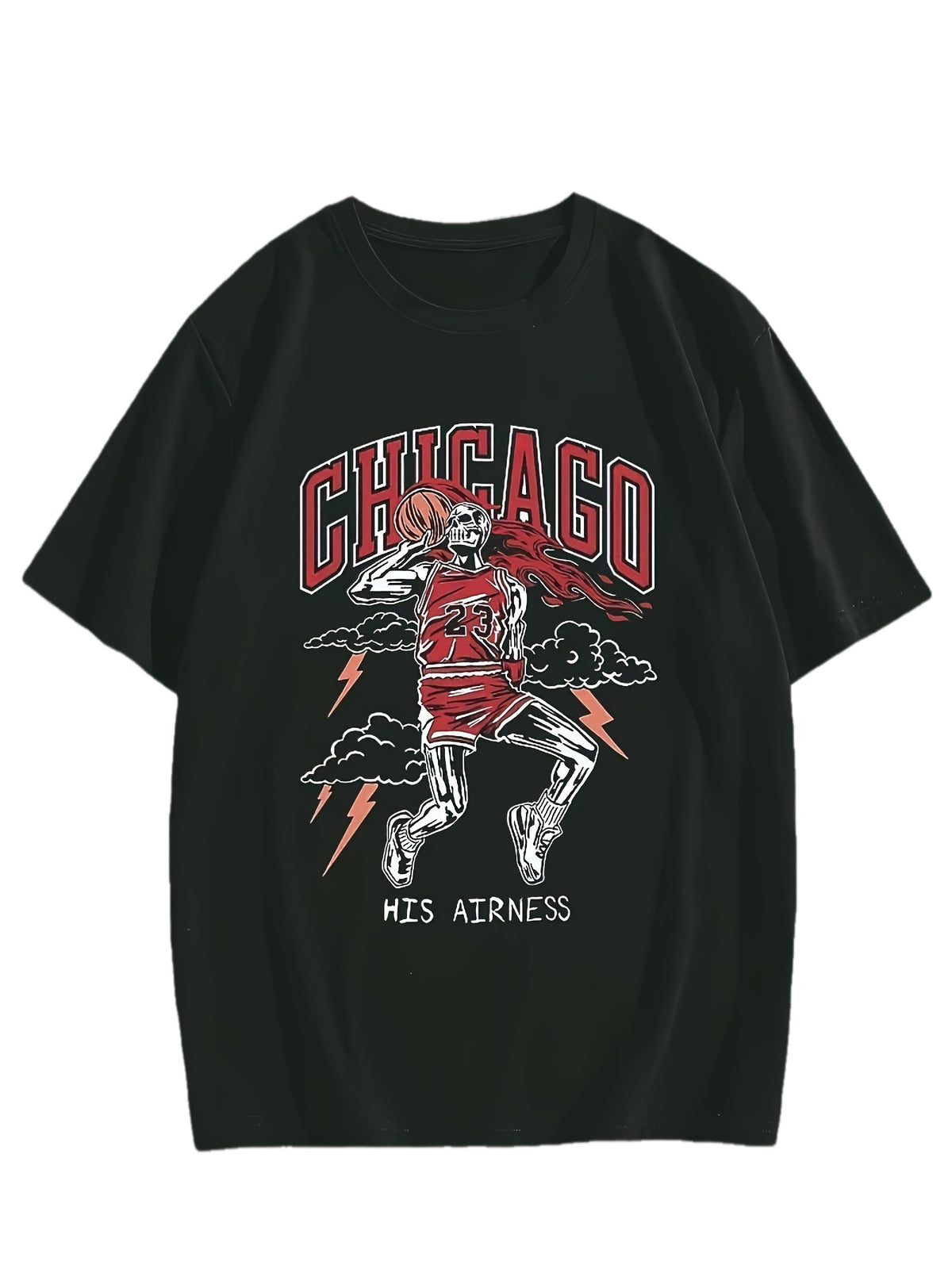 [Print Men's Fashion Basketball T-shirt] Basketball Player Print Men's Comfortable Fashion T-shirt, Summer Outdoor Top