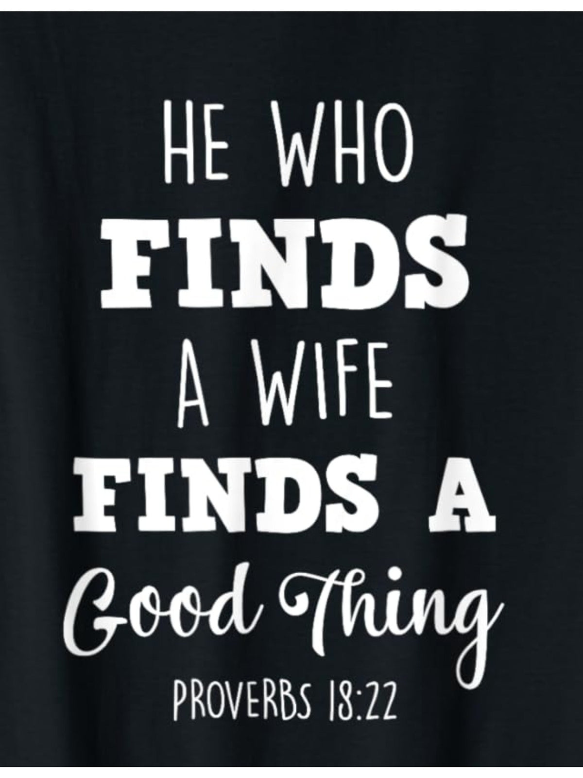 Men's Christian Couple Retro T-Shirt - 'He Who Finds A Wife Finds A Good Thing' Print, 100% Cotton, Casual Comfortable Short-Sleeved Top for Daily Activities, Summer Birthday Gift