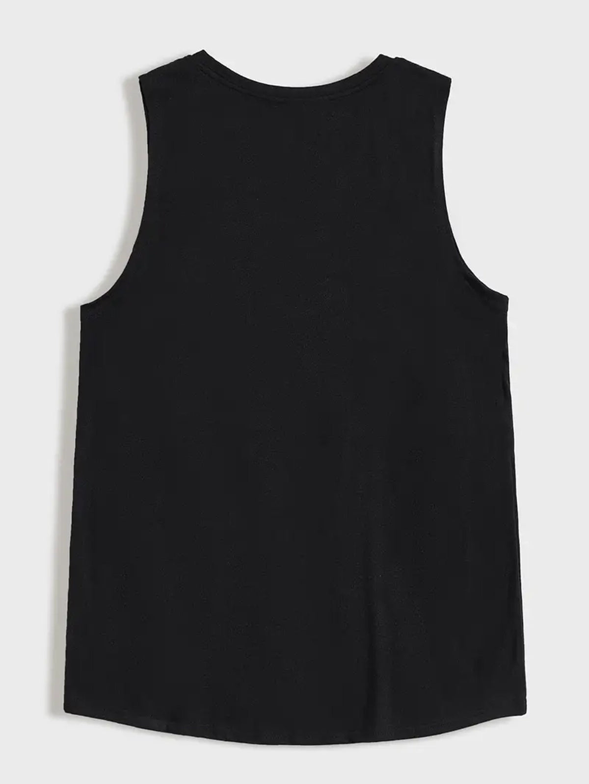 Men'S Cotton Comfy Sleeveless With Camping Print Tank Tops, Graphic Tank Tops Men'S Outdoor Clothes, Men'S Clothing, Casual Crew Neck Tank Tops For Men, Gift For Men