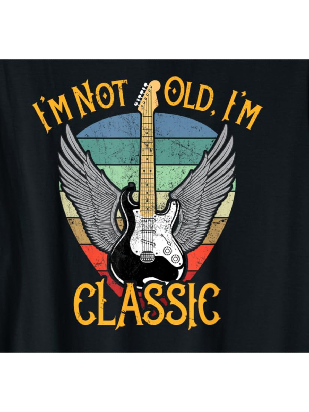 I'm Not Old I'm Classic Funny Car Retro Trendy Birthday Printed T-shirt, Men's Casual and Comfortable T-shirt Summer, Men's Short-sleeved Top for Everyday Activities Birthday Gift to Men